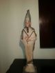 Ancient Egyptian God Osiris Wearing Crown Hold Crooks Covered Leather1970 - 1860bc Egyptian photo 7