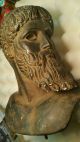Vintage Poseidon Roman Greek God Bust Zeus Leonidas Soldier Warrior Unknown Era Greek photo 2