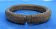 Old Historical Bronze Brass African Trade Currency Bracelet Or Manilla Jewelry photo 1