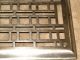 Vintage Art Deco Chrome Plated Cast Iron Heat Register / Cold Air Return Grate Heating Grates & Vents photo 2