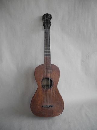 Very Rare Antique Guitar - Around 18th Century photo