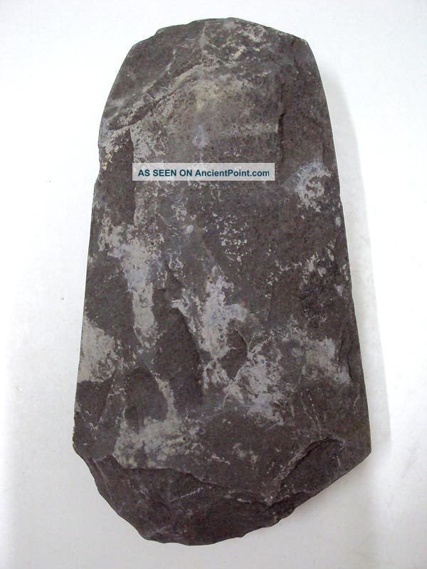 Ancient Stone Axe Neolithic Flintstone Age Artifact Tool Primitive Prehistoric Neolithic & Paleolithic photo