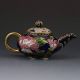 Chinese Cloisonne Hand - Painted Flower Teapot G379 Teapots photo 2
