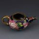 Chinese Cloisonne Hand - Painted Flower Teapot G379 Teapots photo 4