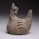 Ancient Chinese Pottery Six Dynasties Zodiac Rooster Figure - 220 Ad Far Eastern photo 1