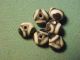 Six Rare Roman Glass Mosiac Beads Circa 100 - 200 Ad Roman photo 2