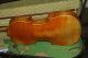 Old Antique Vintage Violin With Case And A Bow String photo 3