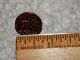 Antique Vintage Picture Button Buckle Back Marked 500 - B Buttons photo 3