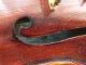 Antique John Juzek Prague Violin With Label From Circa 1920 ' S Cond String photo 4