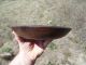 18th - 19th Century Eary American Coggle Rim Earthenware Redware Plate Charger Primitives photo 2