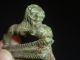 Roman Ancient Fire Striker - Bronze Handle - Lion Statuette Circa 200 - 300 Ad Other Antiquities photo 6
