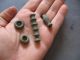 4 Bronze Age Beads Ancient Illyrians Bronze Pearls 800 - 500 B.  C. Celtic photo 1