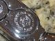 Rare Vintage Push Button Jarnforadling Chromed Bronze Shackle 4 