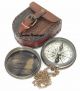 Antique Vintage Collectible Poem Pocket Compass With Robert Frost Poem Inside Compasses photo 2