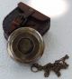 Antique Vintage Collectible Poem Pocket Compass With Robert Frost Poem Inside Compasses photo 4