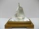 The Sailboat Of Silver985 Of The Most Wonderful Japan.  A Japanese Antique. Other Antique Sterling Silver photo 1