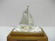 The Sailboat Of Silver985 Of The Most Wonderful Japan.  A Japanese Antique. Other Antique Sterling Silver photo 3