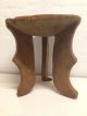 Ethiopia: Old Large African Ethiopian Authentic 3 - Leg Injerra Stool - 36 Cm. Other African Antiques photo 1