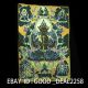 Tibetan Nepal Silk Embroidered Thangka Tara Tibet - - - Four Arm Kwanyin Gd4594 Paintings & Scrolls photo 4