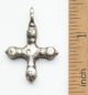 Ancient Viking Ornament Solid Silver Cross Pendant (apl) Reproductions photo 2