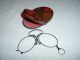 Antique Tartanware Eyeglass Case,  Stuart Clan Other Antique Woodenware photo 4