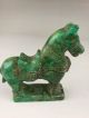 Antique China Old Jade Carving Sculpture Horse Other Antique Chinese Statues photo 2