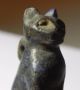 Zurqieh - Af1782 - Ancient Egypt,  Kingdom Lapis Cat Amulet.  1400 B.  C Egyptian photo 5