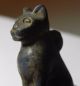 Zurqieh - Af1782 - Ancient Egypt,  Kingdom Lapis Cat Amulet.  1400 B.  C Egyptian photo 6