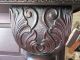 Beefy Antique Carved Oak Fireplace Mantel 65 X 51 Architectural Salvage Fireplaces & Mantels photo 8