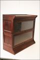 Antique Gunn Barrister Bookcase Wood Vintage Lawyer Stacking Glass 2 Sectional 1900-1950 photo 3