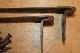 Antique Wrought Iron Hinges For Old Pine/oak Blanket Box/chest/trunk 1800-1899 photo 3