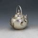 Chinese Silver Copper Hand Carved Dragon Mouthteapot&frog Cover X0265 Teapots photo 3
