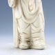 Exquisite Dehua Porcelain Handwork Li Guai Statue Other Antique Chinese Statues photo 3