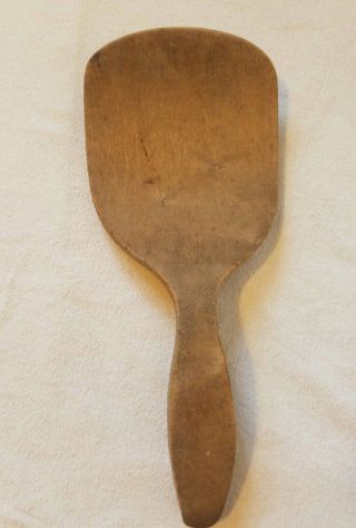 Antique Wooden Butter Paddle photo