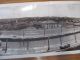 Signed 1920 ' S E O Goldbeck Photograph Gatun Locks Panama Canal 52x10 Engineering photo 2