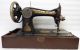 Antique Singer Egyptian Golden Sphinx Model 15 66 Sewing Machine C 1908 Sewing Machines photo 6