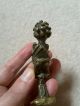 Rare Antique African Tribal Cast Bronze Ashanti Akan Gold Weight - Other African Antiques photo 8