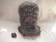 African,  Wooden,  Shell,  Beaded,  Helmet Mask,  Kuba Tribe,  Antique Masks photo 2