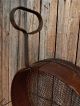 Antique Primitive Early Round Bent Wood Coal Sifter Sieve Tool Aafa Primitives photo 3