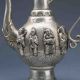Tibetan Silver Hand - Carved Eight Immortalsteapot W Ming Xuan De Gd6966 Teapots photo 1