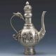 Tibetan Silver Hand - Carved Eight Immortalsteapot W Ming Xuan De Gd6966 Teapots photo 3
