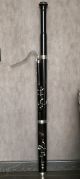 Antique 19th.  C French Rosewood Bassoon By Triebert Paris French Fingering System Wind photo 2