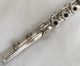 Antique Silvered Boehm Flute In C By Claude Rive Paris No.  332 Year - 1884 Restored Wind photo 2
