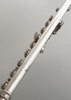 Antique Silvered Boehm Flute In C By Claude Rive Paris No.  332 Year - 1884 Restored Wind photo 6