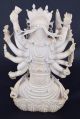 Chinese Carving Of A Multi - Armed Maitreya Other Antique Chinese Statues photo 4