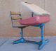 Vintage 1930s Child ' S School Desk & Chair Wood And Metal 1900-1950 photo 4