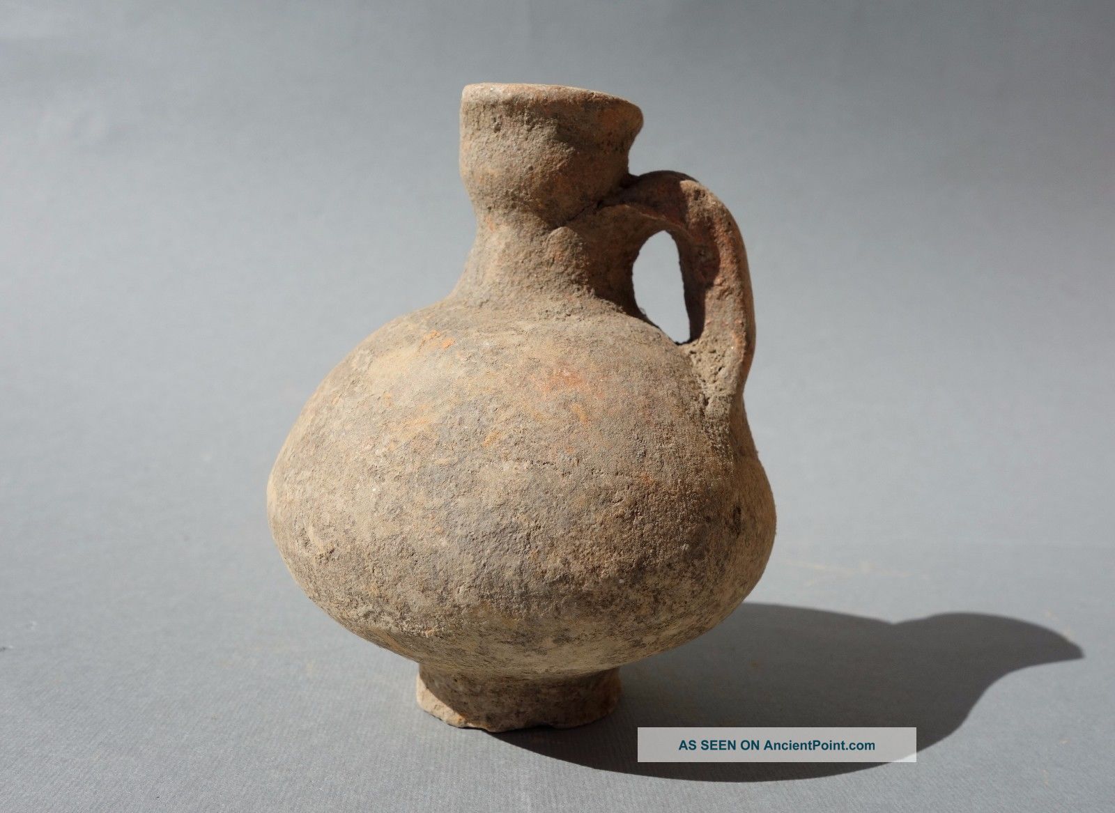 Ancient Roman Jug Pottery Terracotta Small Vessel Roman photo