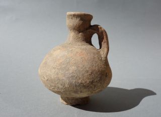 Ancient Roman Jug Pottery Terracotta Small Vessel photo