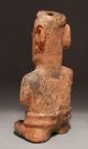 A Large Pre - Columbian Nayarit Seated Figure Of A Ballplayer,  Circa 100 Bc - Ad 250 The Americas photo 3