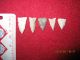 5 Assorted Styles & Materials Triangular Arrowheads (burlington,  Wisconsin) The Americas photo 2